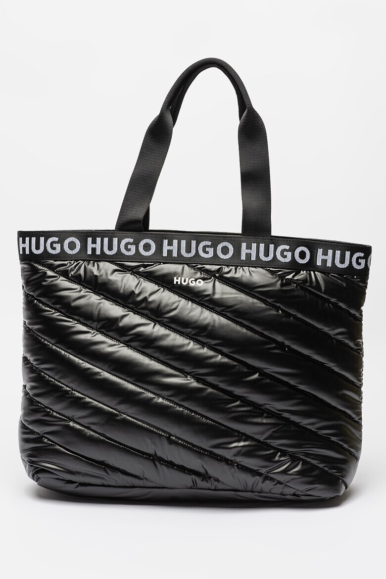 HUGO Geanta tote cu banda cu logo Becky - Pled.ro