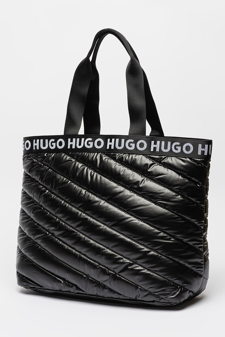 HUGO Geanta tote cu banda cu logo Becky - Pled.ro