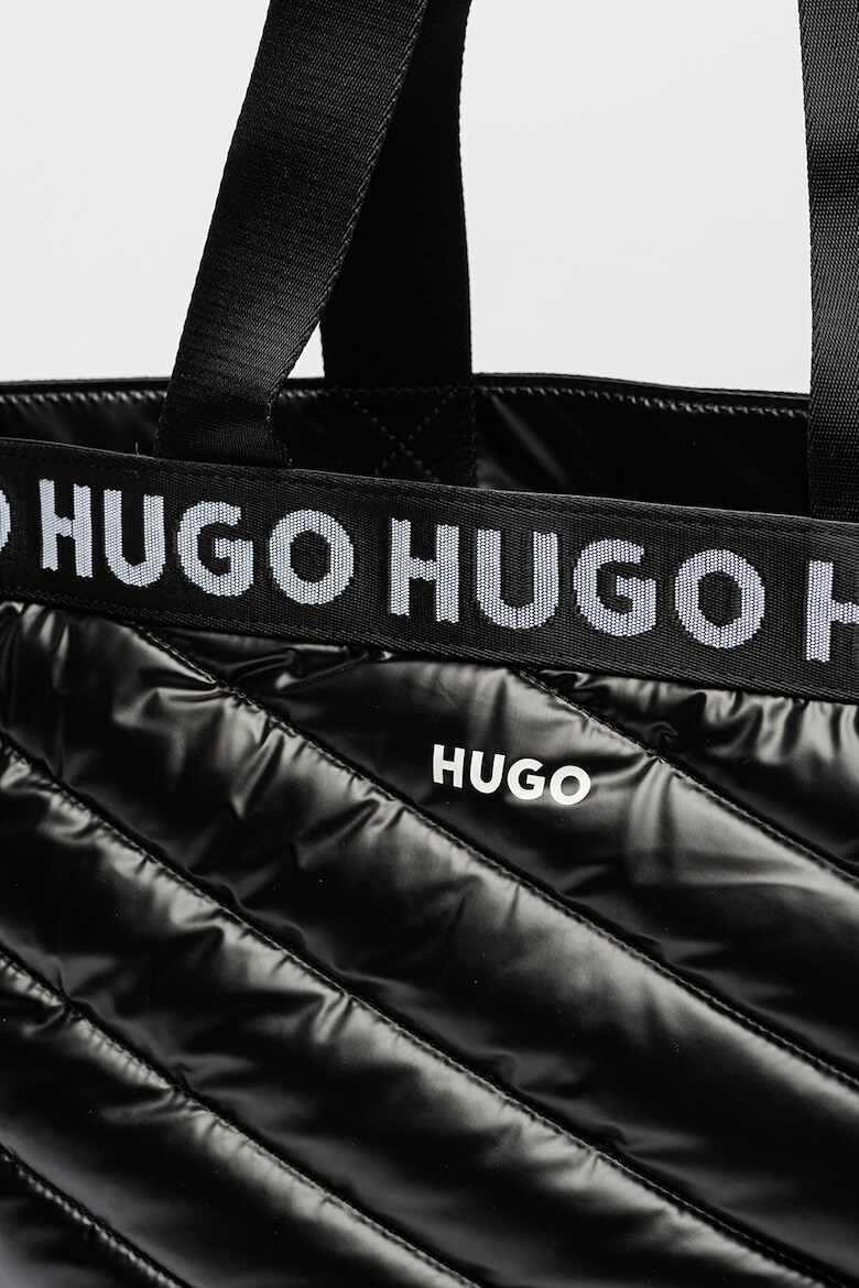 HUGO Geanta tote cu banda cu logo Becky - Pled.ro