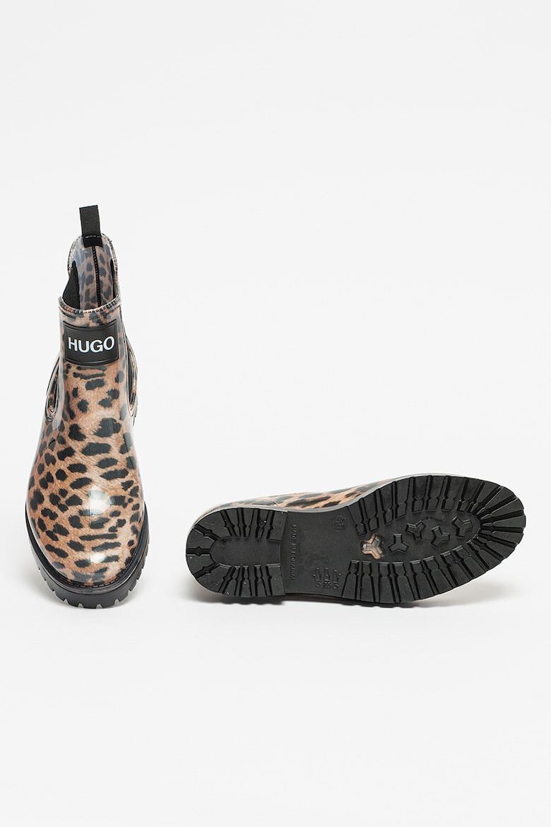 HUGO Ghete Chelsea cu animal print Tabita - Pled.ro