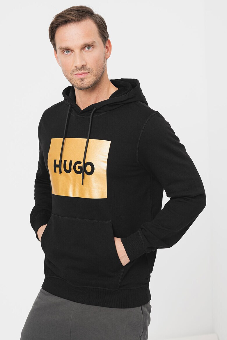 HUGO Hanorac cu logo metalic - Pled.ro