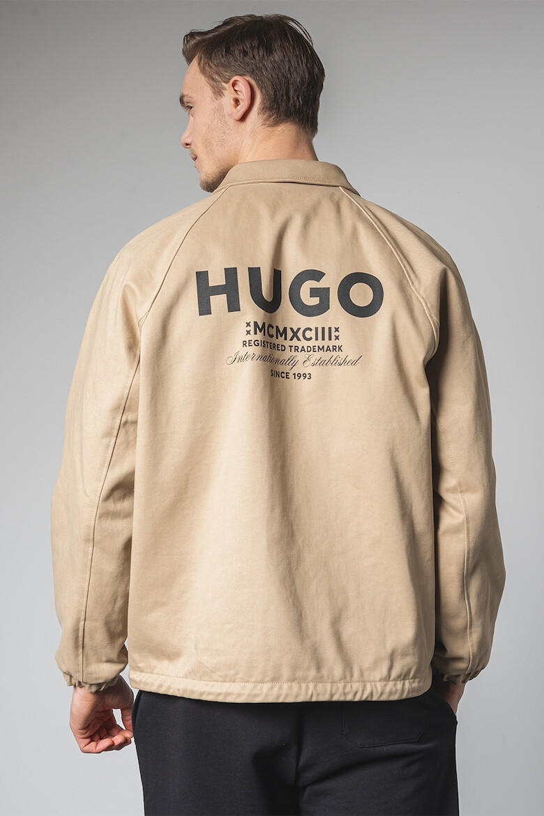 HUGO Jacheta cu imprimeu logo - Pled.ro