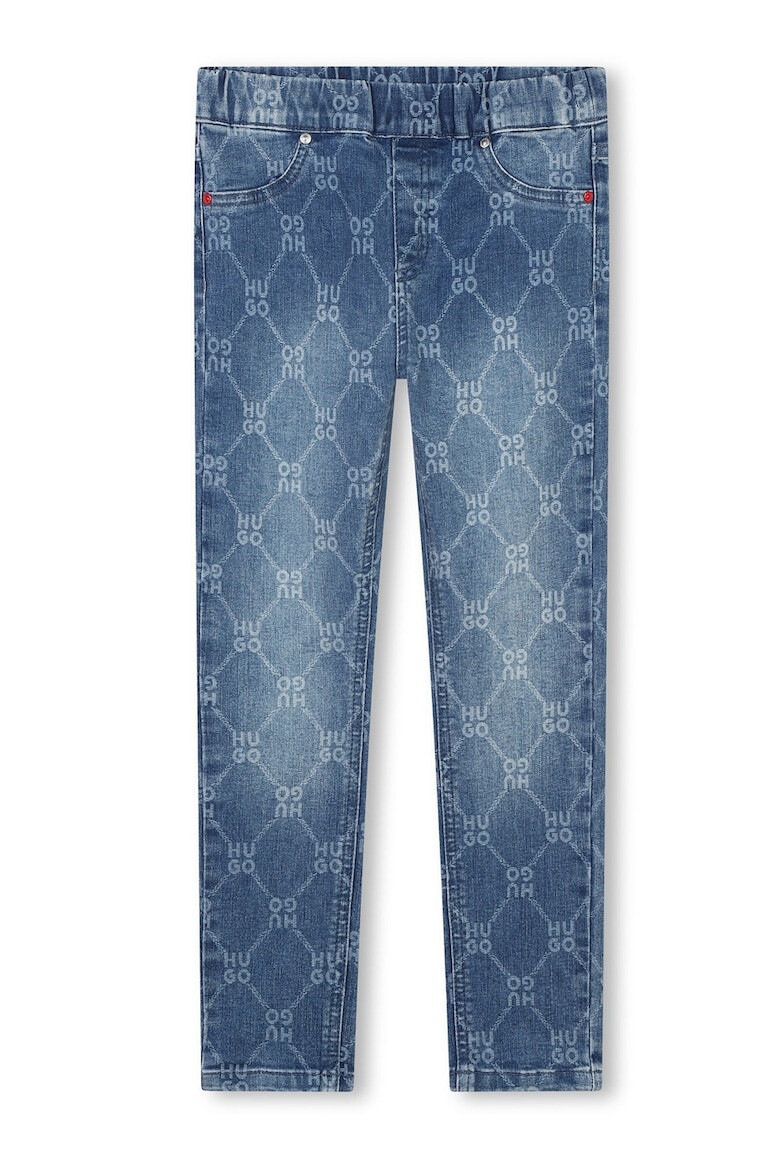 HUGO Jeggings cu logo - Pled.ro