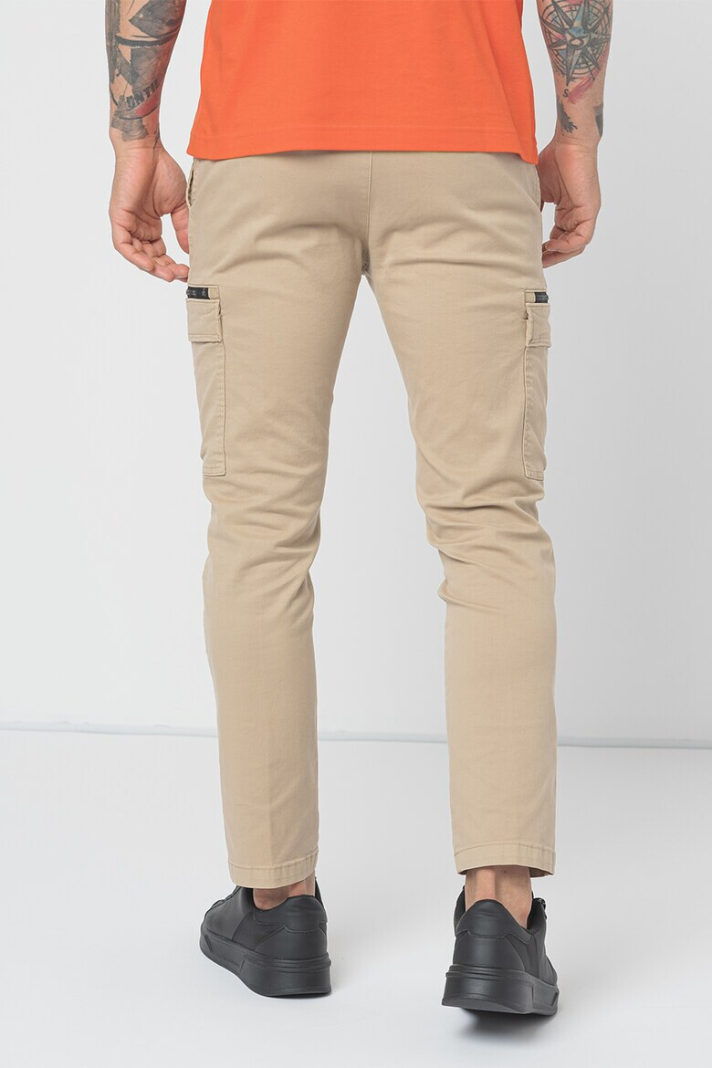 HUGO Pantaloni cargo slim fit cu logo - Pled.ro