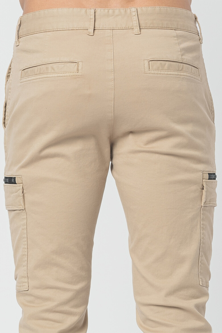 HUGO Pantaloni cargo slim fit cu logo - Pled.ro