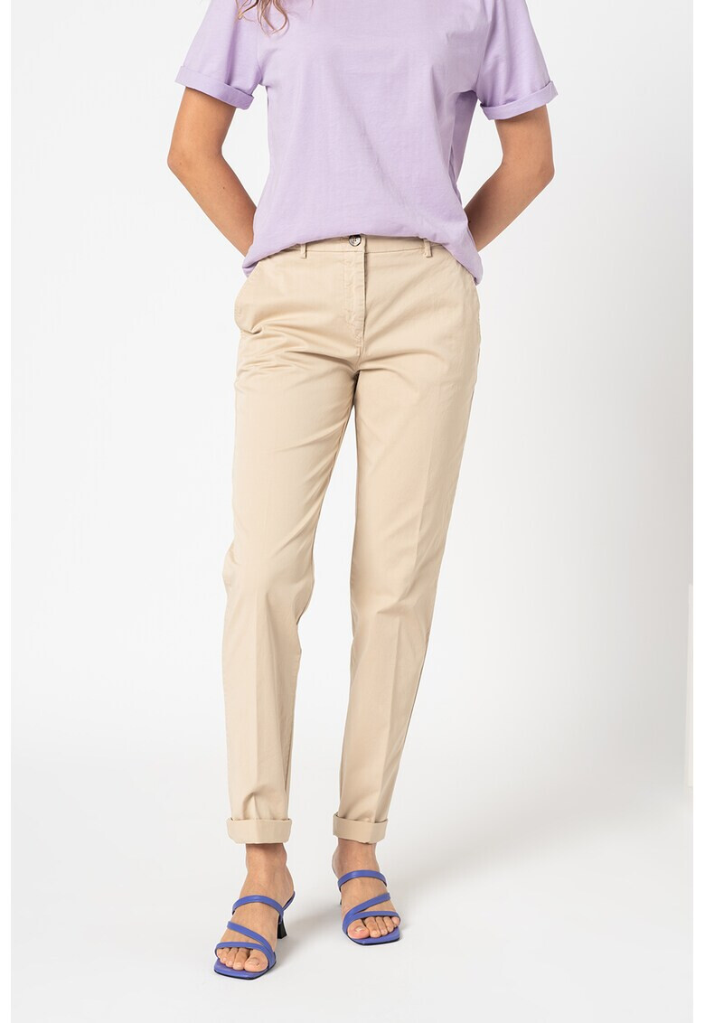 HUGO Pantaloni chino regular fit Hecia - Pled.ro