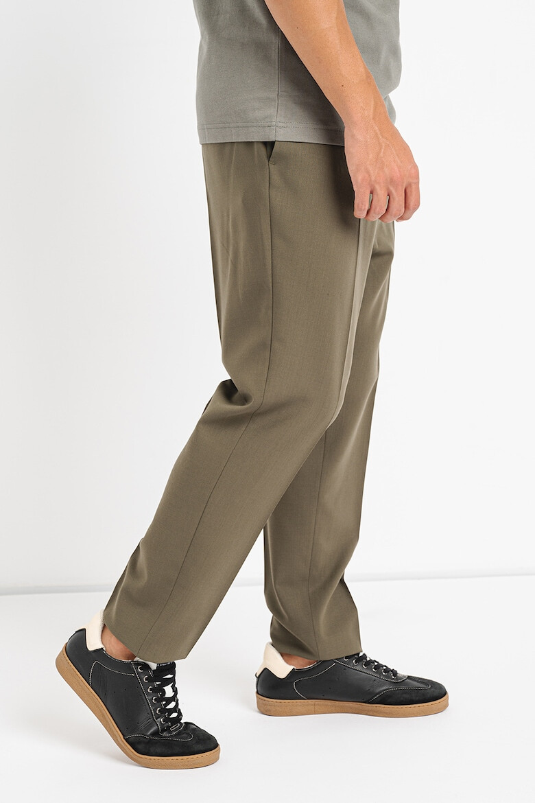 HUGO Pantaloni extra slim fit din amestec de lana Howard - Pled.ro