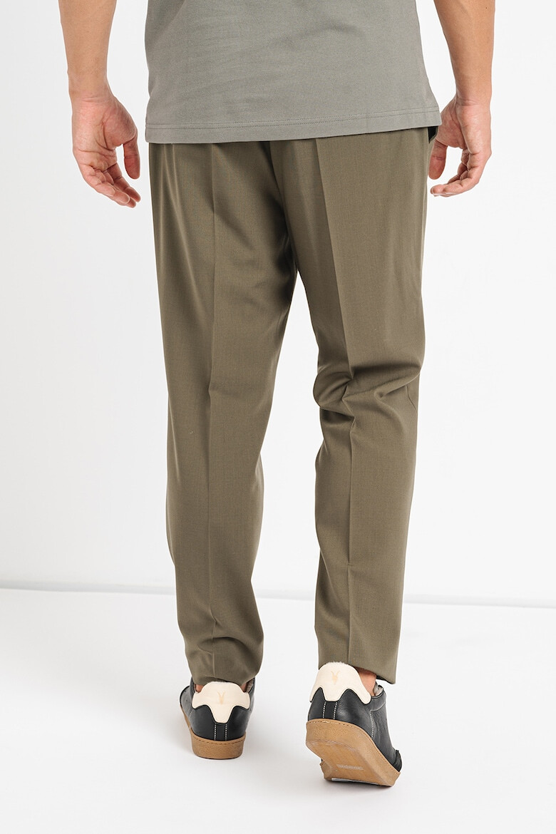 HUGO Pantaloni extra slim fit din amestec de lana Howard - Pled.ro