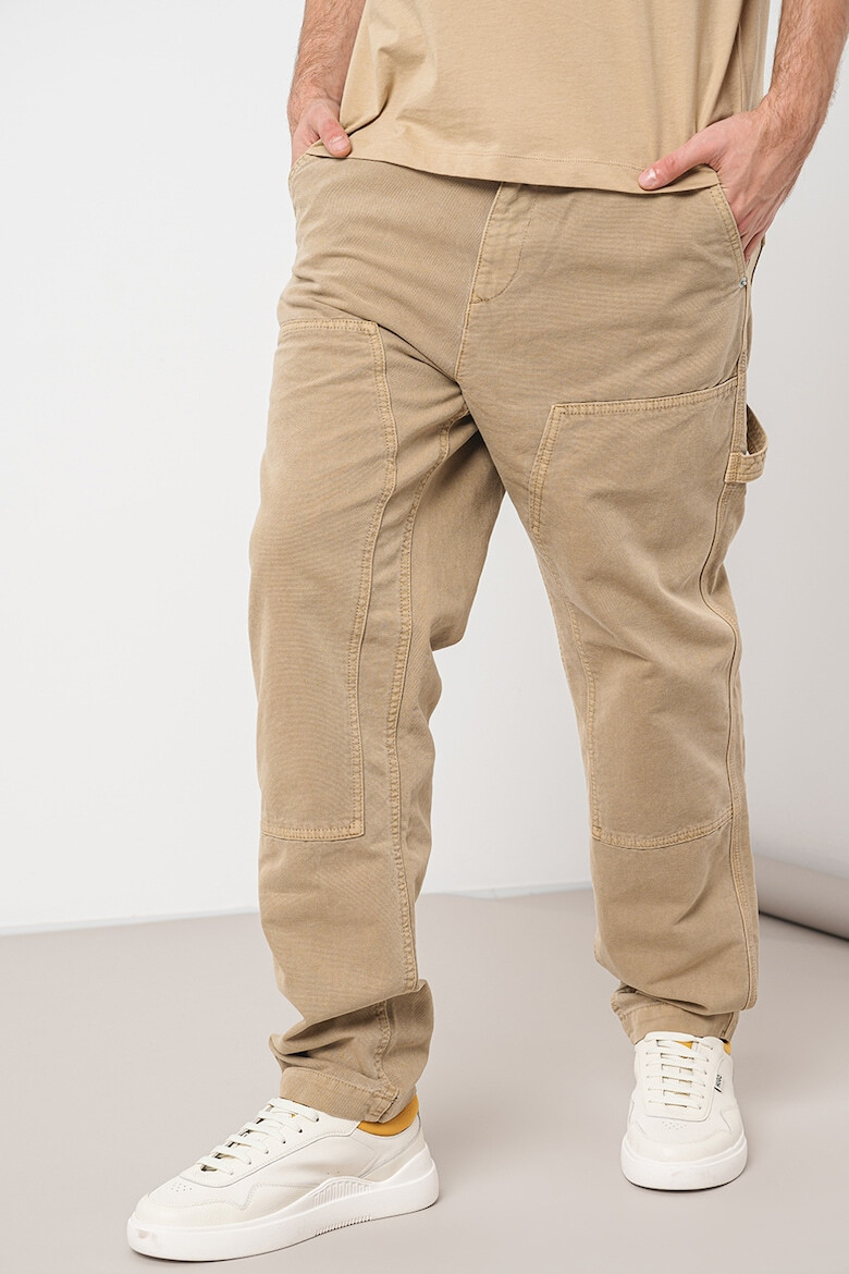 HUGO Pantaloni relaxed fit cu talie medie - Pled.ro