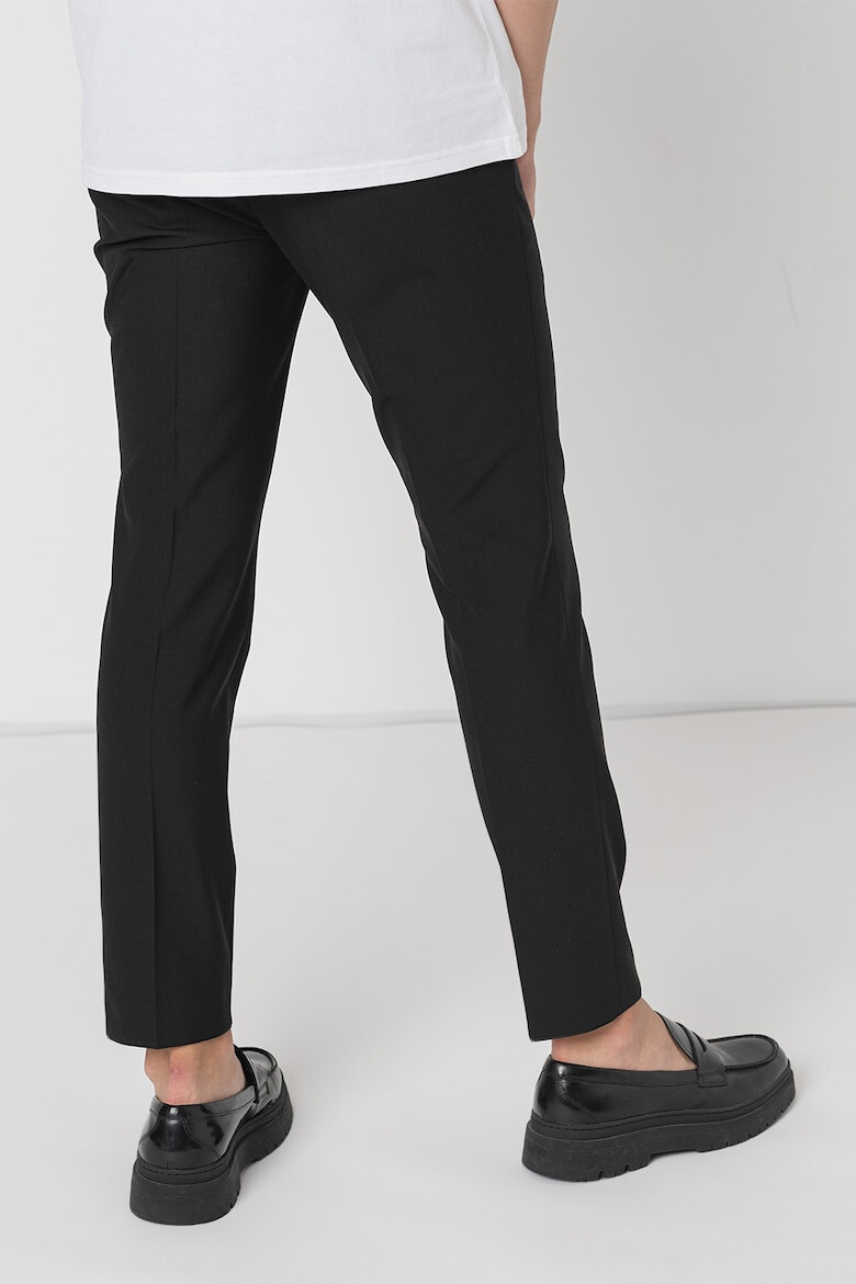 HUGO Pantaloni slim fit din amestec de lana Hesten - Pled.ro