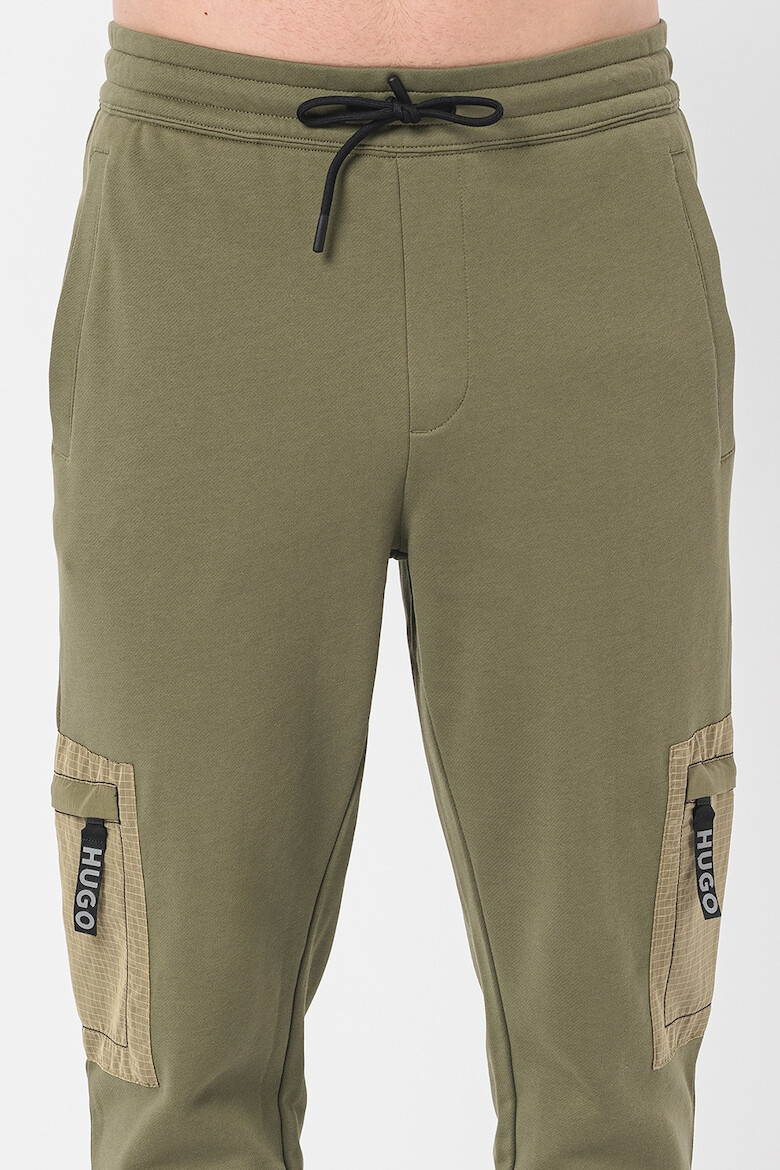 HUGO Pantaloni sport cargo cu snur de ajustare in talie Duercia - Pled.ro