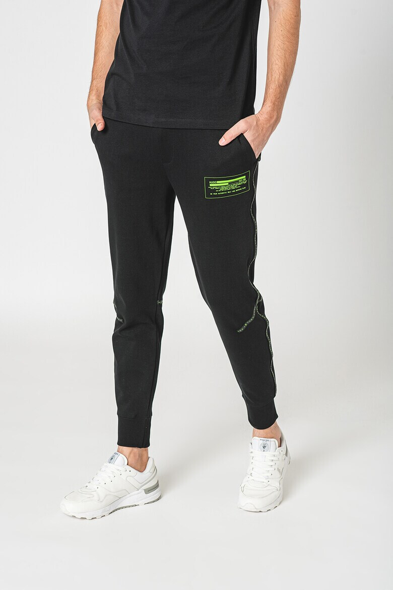 HUGO Pantaloni sport conici cu talie medie Dorby - Pled.ro