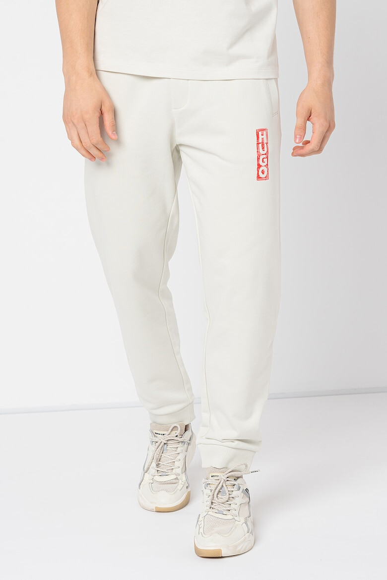 HUGO Pantaloni sport cu detaliu logo Dogur - Pled.ro