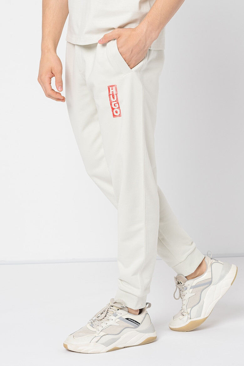 HUGO Pantaloni sport cu detaliu logo Dogur - Pled.ro