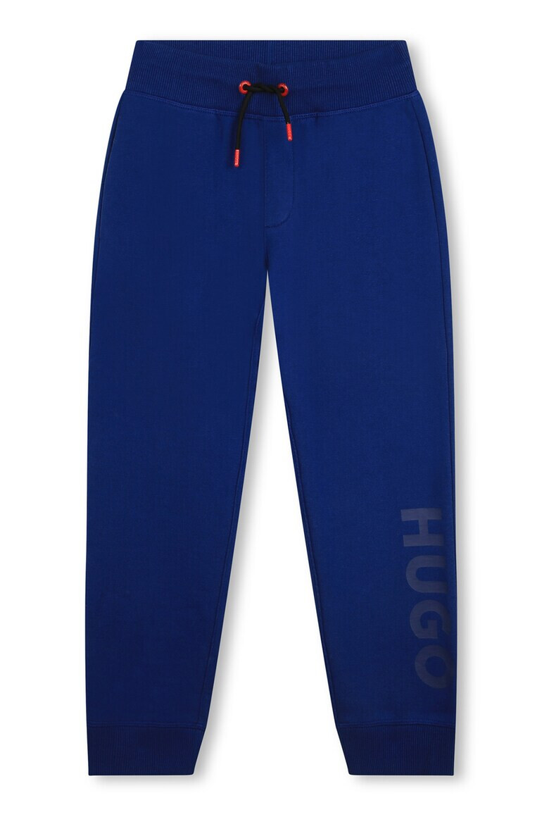 HUGO Pantaloni sport cu imprimeu logo - Pled.ro