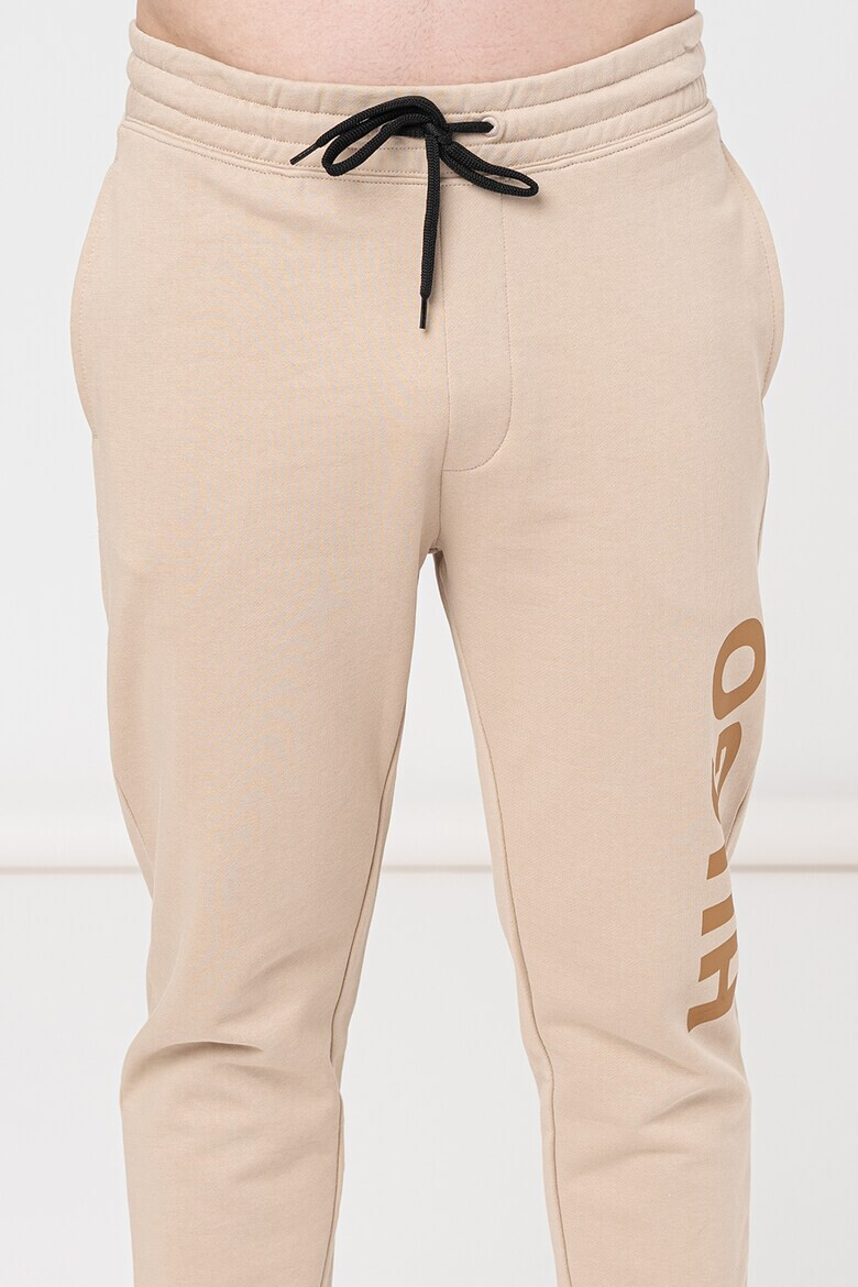 HUGO Pantaloni sport de bumbac cu imprimeu logo Dutschi - Pled.ro