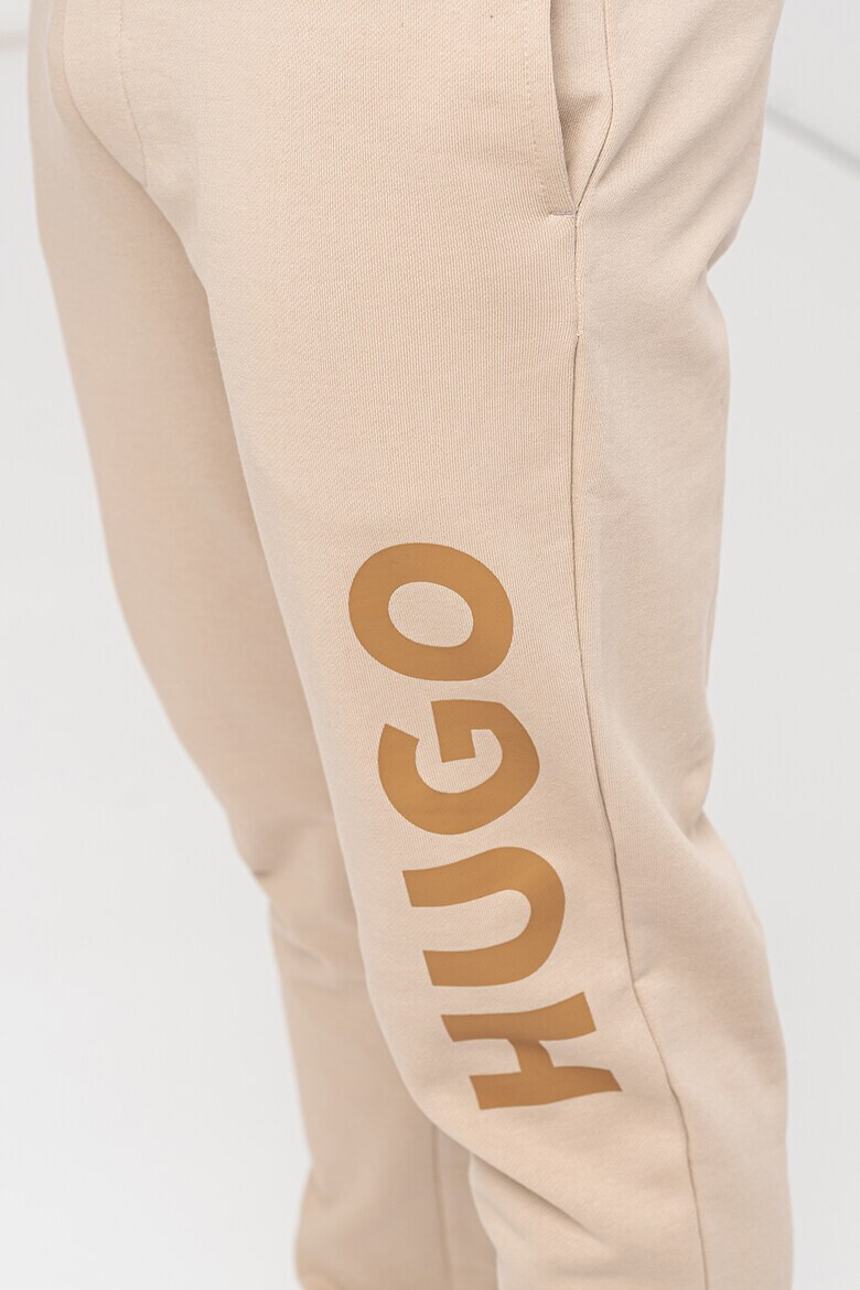 HUGO Pantaloni sport de bumbac cu imprimeu logo Dutschi - Pled.ro