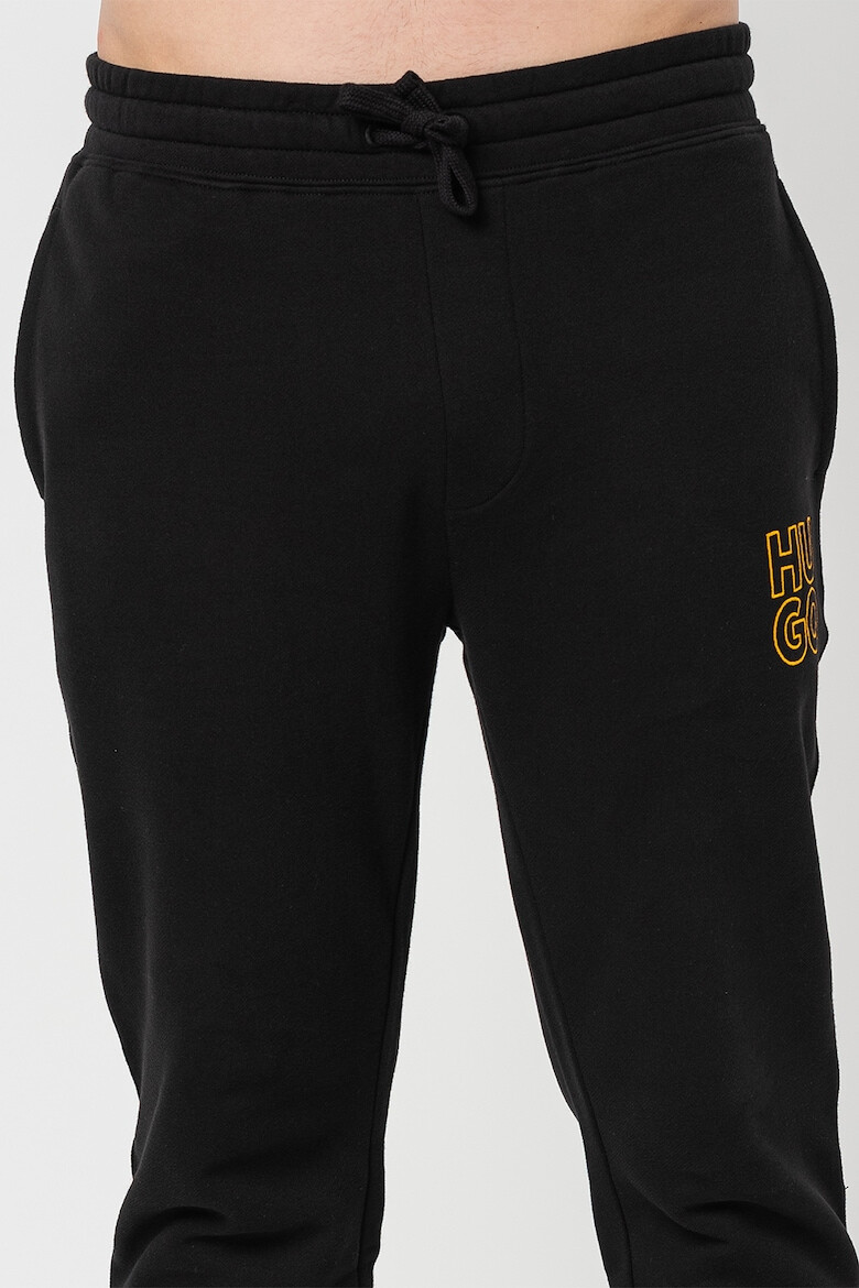 HUGO Pantaloni sport cu logo brodat Demu - Pled.ro