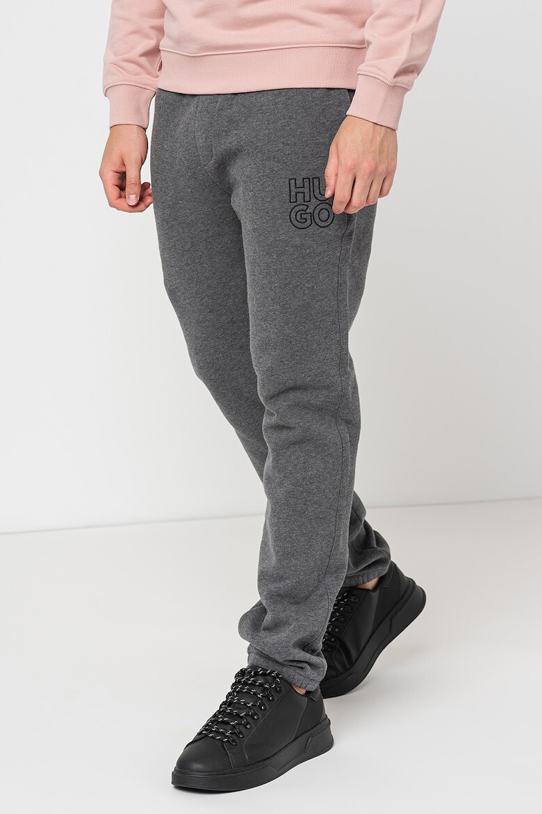 HUGO Pantaloni sport cu logo brodat Demu - Pled.ro