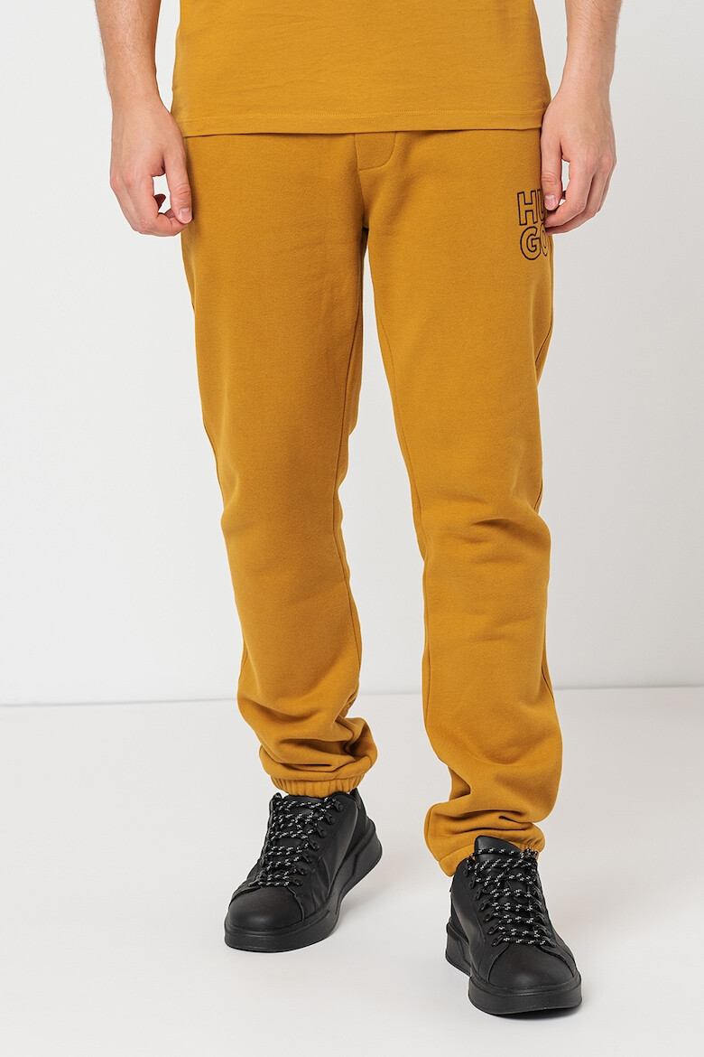 HUGO Pantaloni sport cu logo brodat Demu - Pled.ro