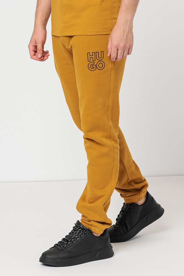 HUGO Pantaloni sport cu logo brodat Demu - Pled.ro