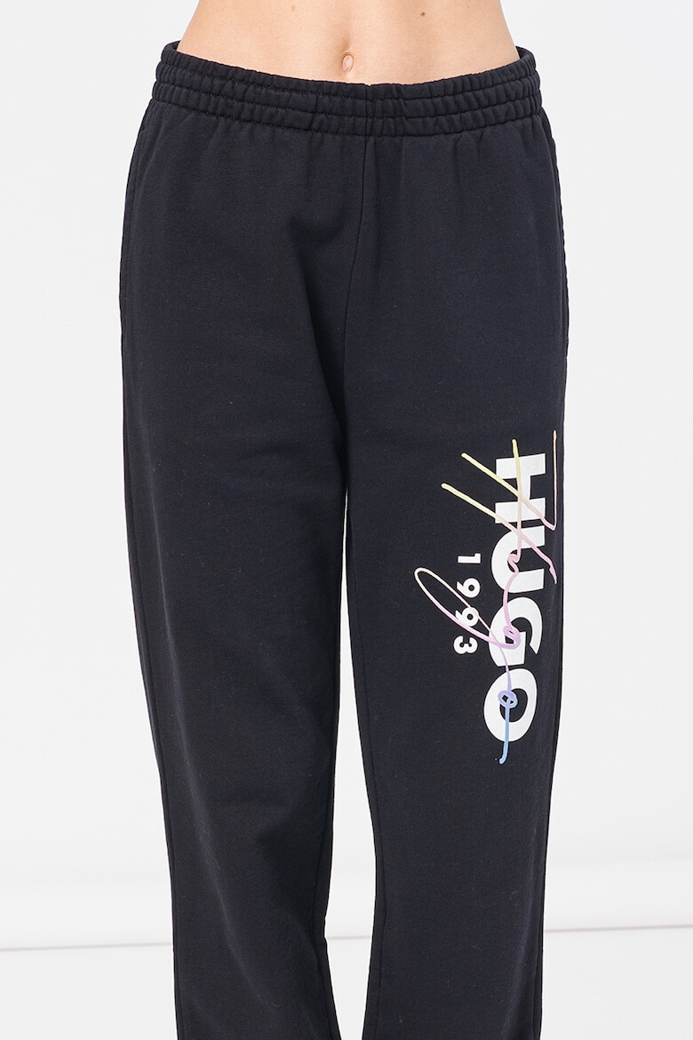 HUGO Pantaloni sport cu logo si talie elastica - Pled.ro