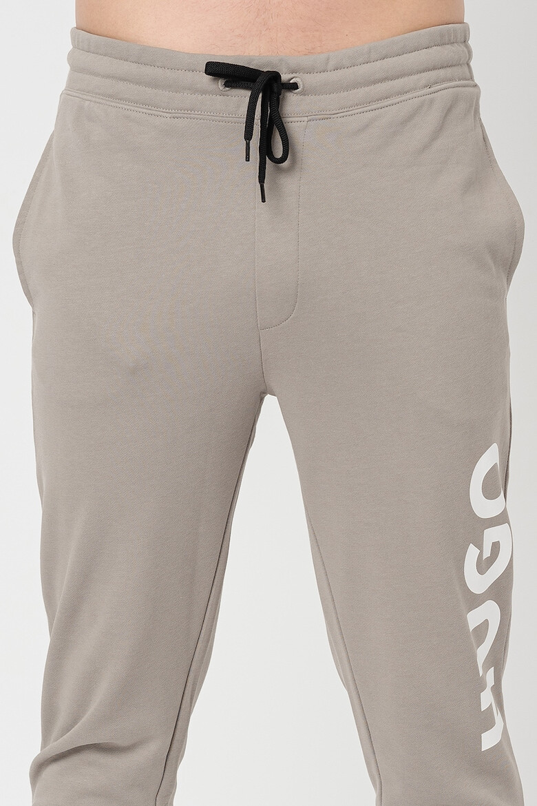 HUGO Pantaloni sport de bumbac cu imprimeu logo Dutschi - Pled.ro