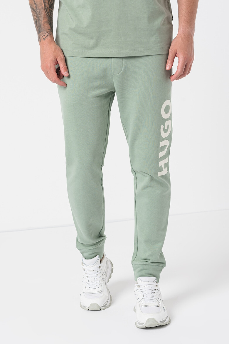 HUGO Pantaloni sport de bumbac cu imprimeu logo Dutschi - Pled.ro