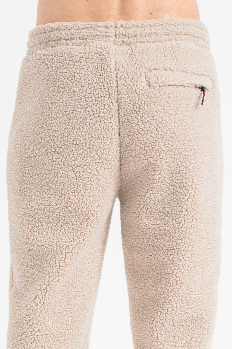 HUGO Pantaloni sport realxed fit din material teddy Danilong - Pled.ro