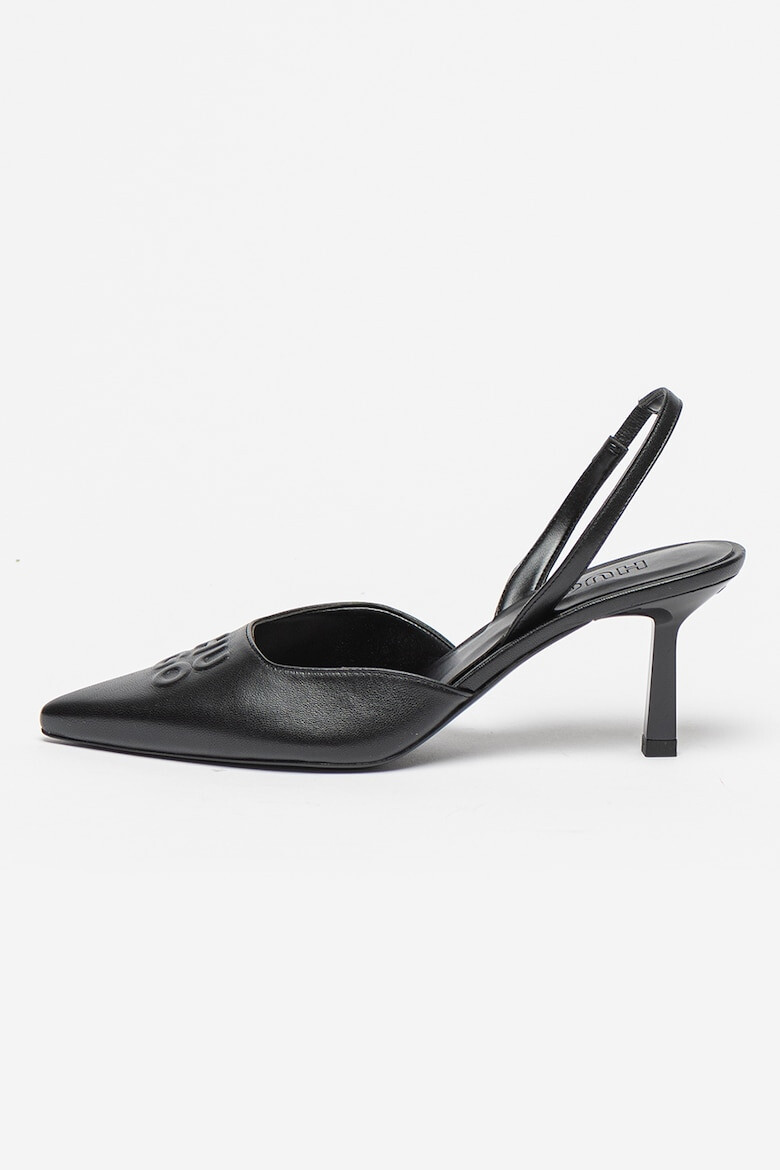 HUGO Pantofi slingback cu logo in relief Katniss - Pled.ro