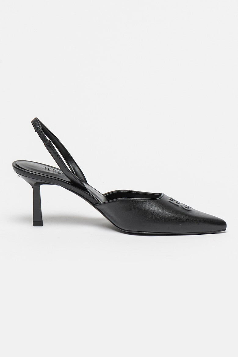 HUGO Pantofi slingback cu logo in relief Katniss - Pled.ro