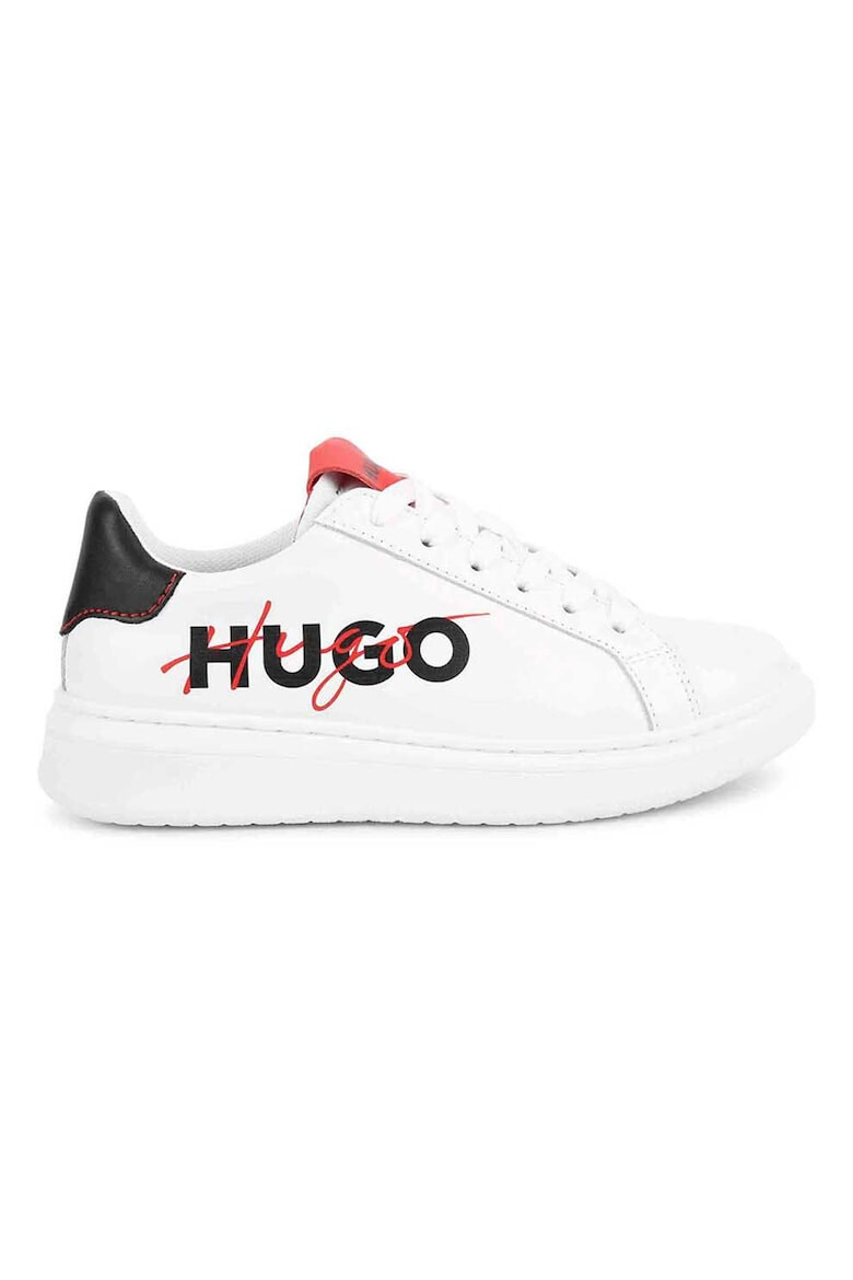 HUGO Pantofi sport de piele cu imprimeu logo - Pled.ro