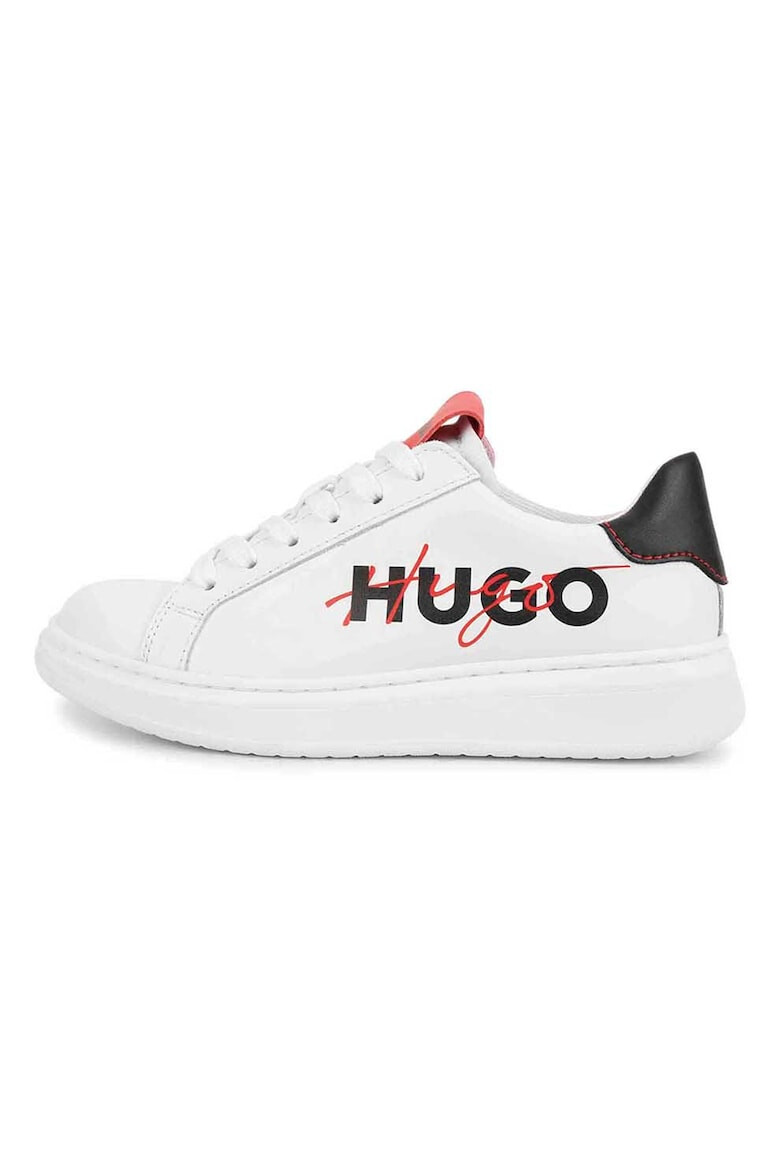 HUGO Pantofi sport de piele cu imprimeu logo - Pled.ro