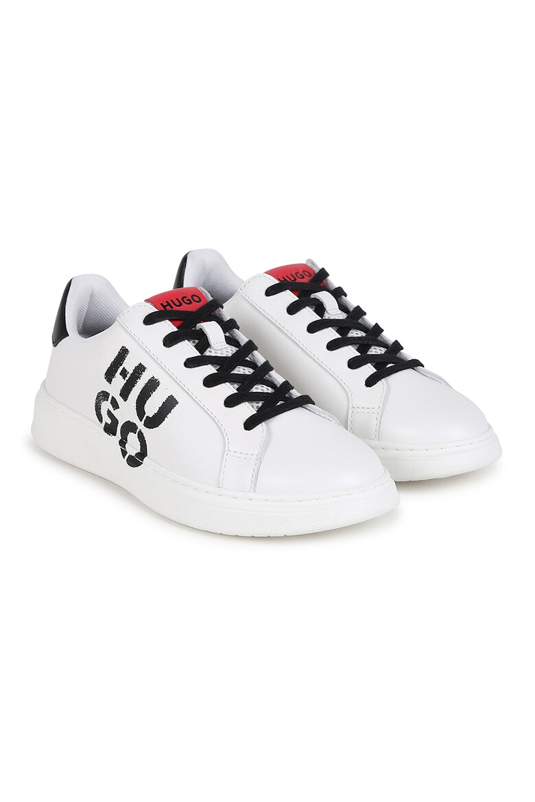 HUGO Pantofi sport de piele cu logo - Pled.ro