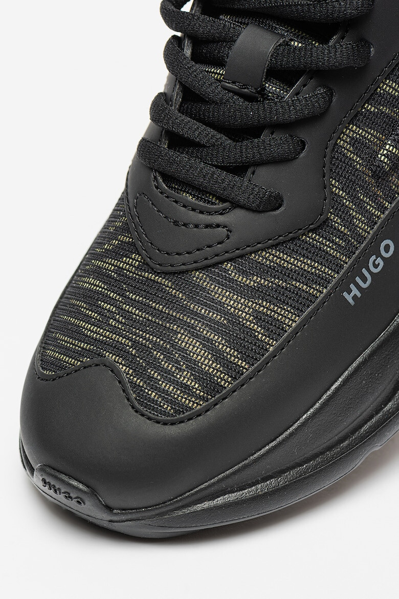 HUGO Pantofi sport din piele ecologica si material textil Leon Runn - Pled.ro