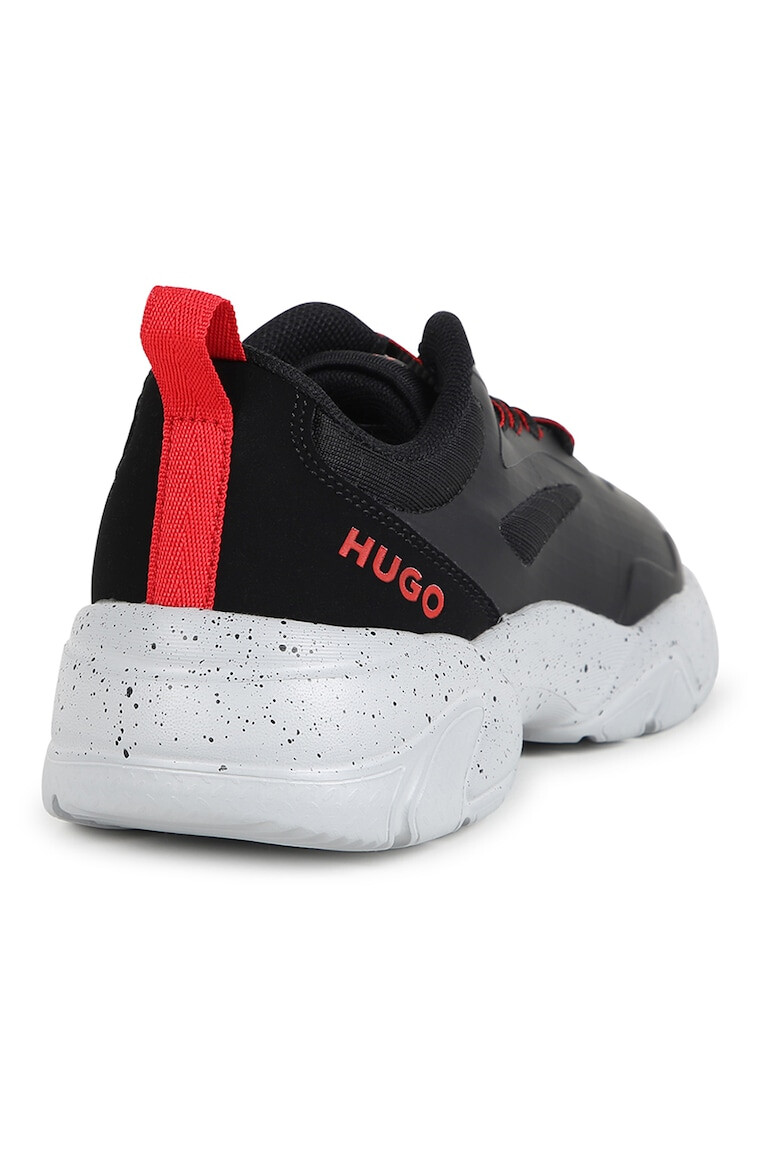 HUGO Pantofi sport low-cut cu insertii de plasa - Pled.ro