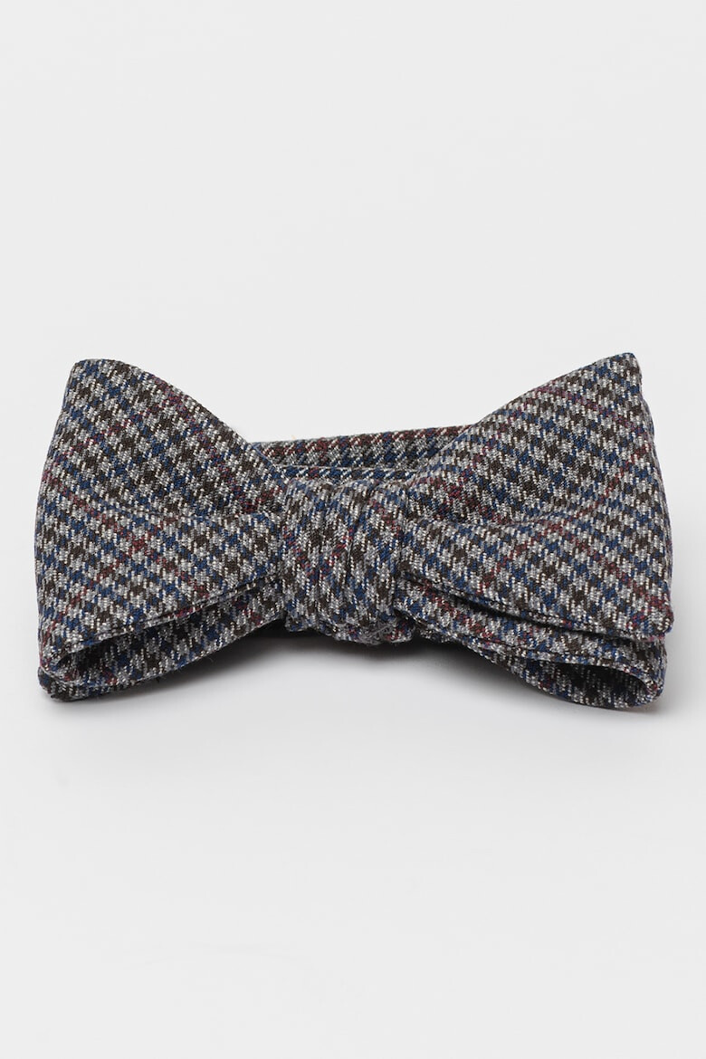 HUGO Papion cu model houndstooth - Pled.ro