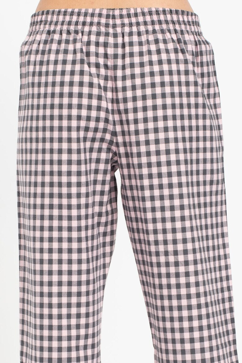 HUGO Pijama in carouri cu pantaloni lungi Flanella - Pled.ro