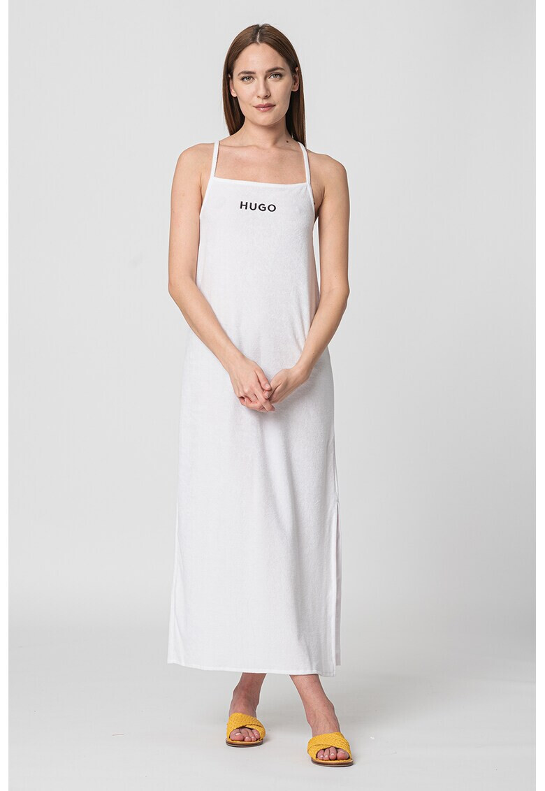 HUGO Rochie maxi de plaja cu imprimeu logo - Pled.ro