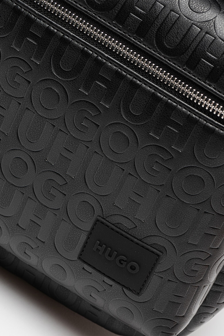 HUGO Rucsac din piele ecologica cu model logo - Pled.ro