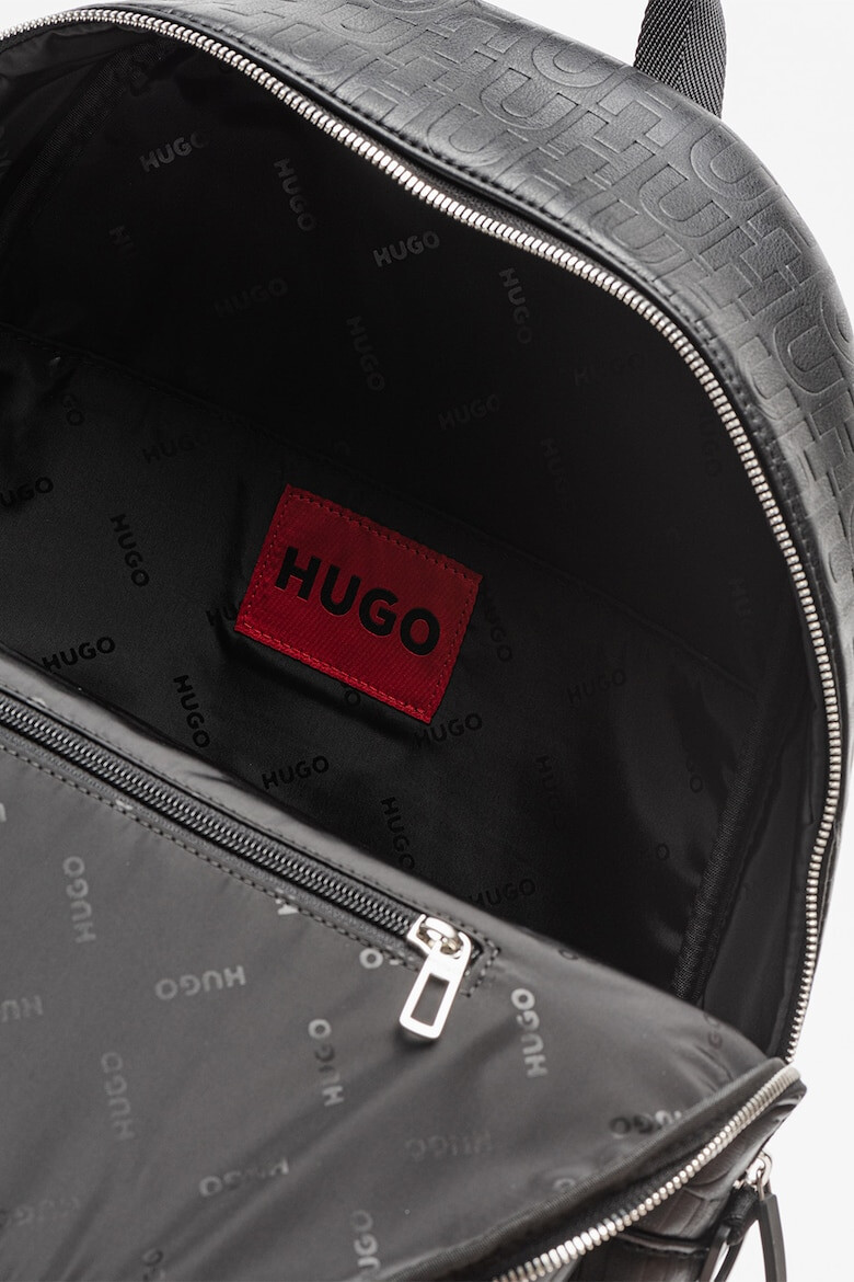 HUGO Rucsac din piele ecologica cu model logo - Pled.ro