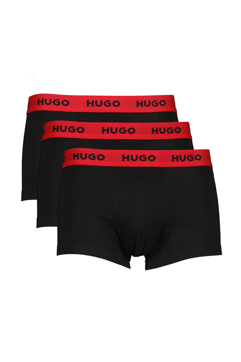 HUGO Set de boxeri cu banda logo in talie - 3 perechi - Pled.ro