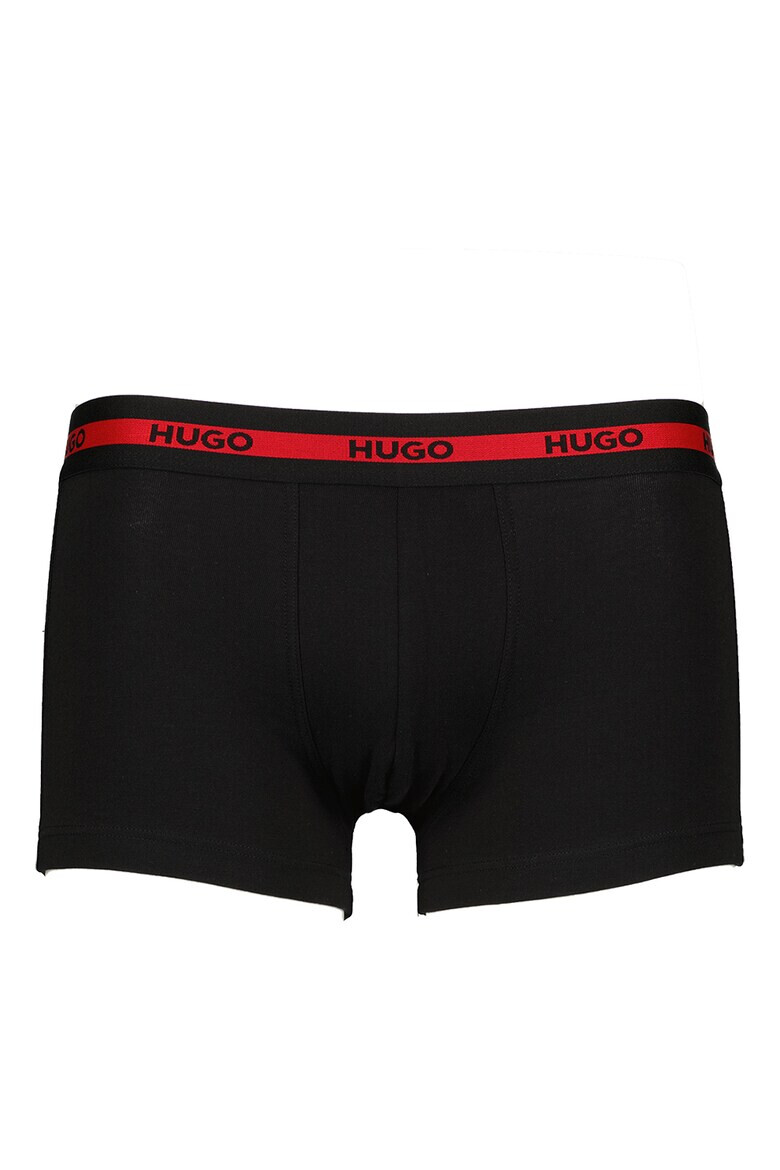 HUGO Set de boxeri cu banda logo in talie - 3 perechi - Pled.ro