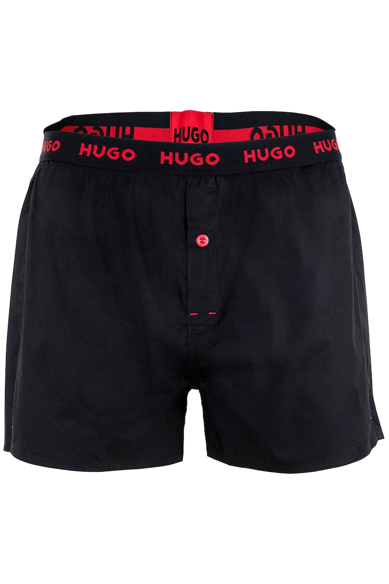 HUGO Set de boxeri cu banda logo in talie - 3 perechi - Pled.ro