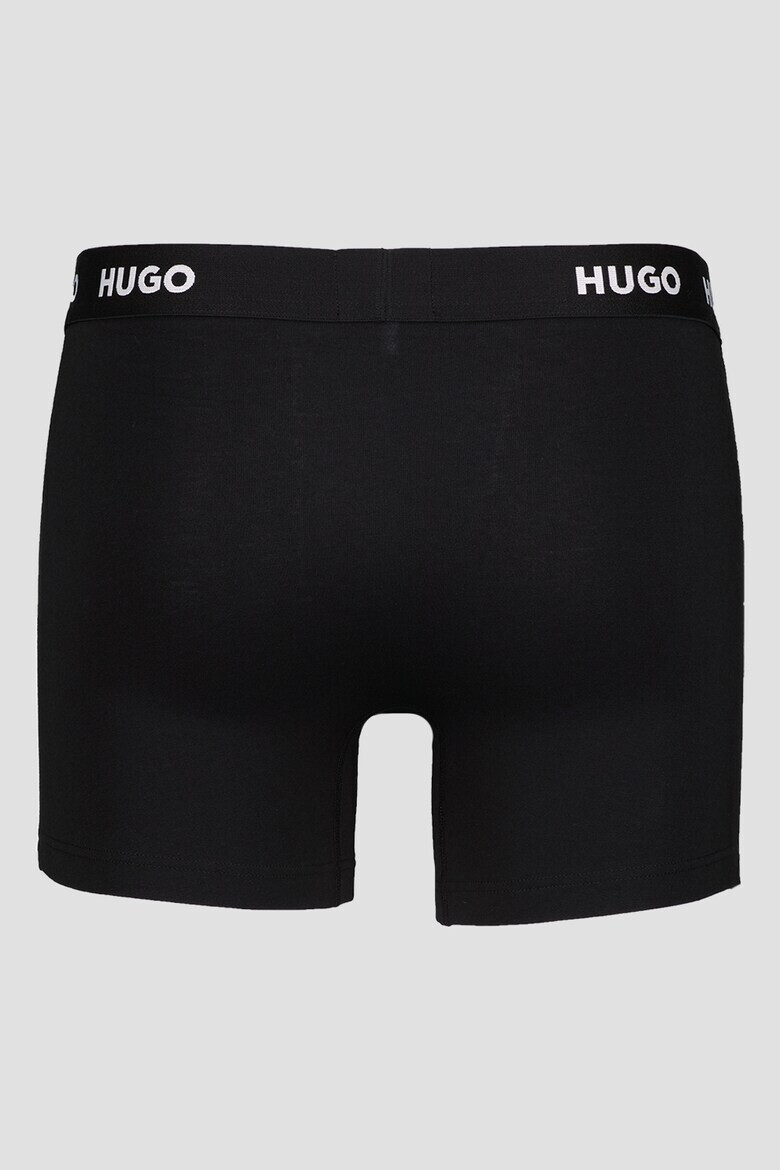 HUGO Set de boxeri cu banda logo in talie - 3 perechi - Pled.ro