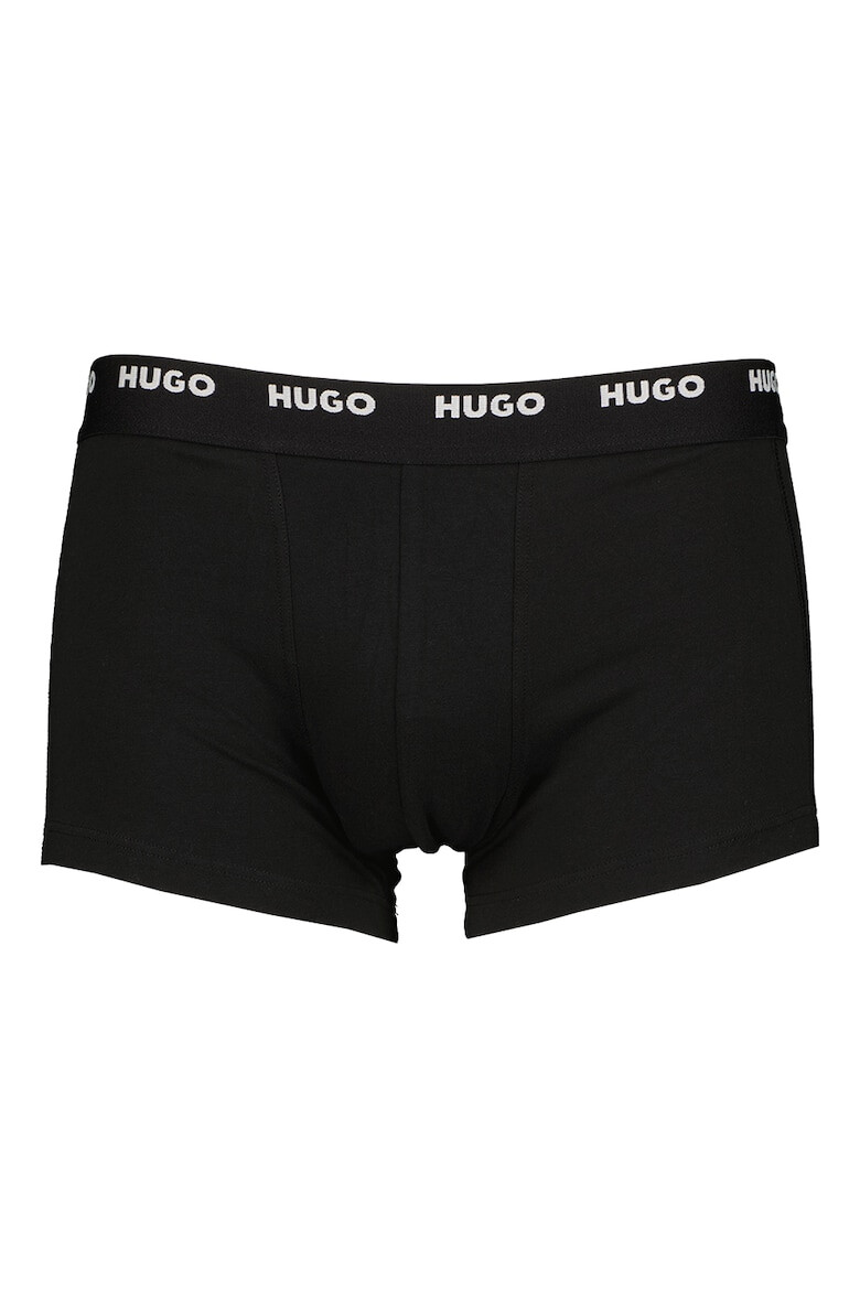 HUGO Set de boxeri cu banda logo in talie - 5 perechi - Pled.ro