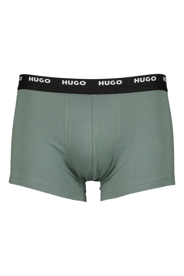 HUGO Set de boxeri cu banda logo in talie - 5 perechi - Pled.ro