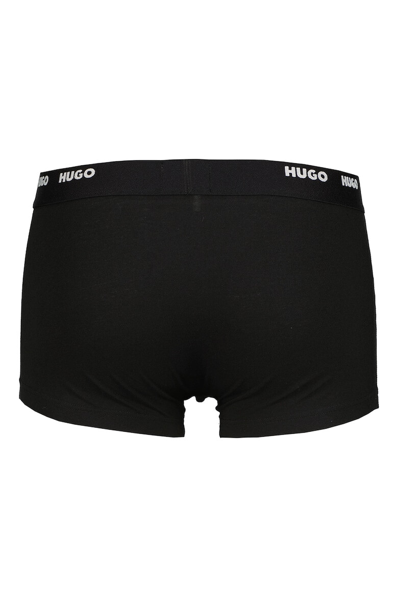 HUGO Set de boxeri cu banda logo in talie - 5 perechi - Pled.ro