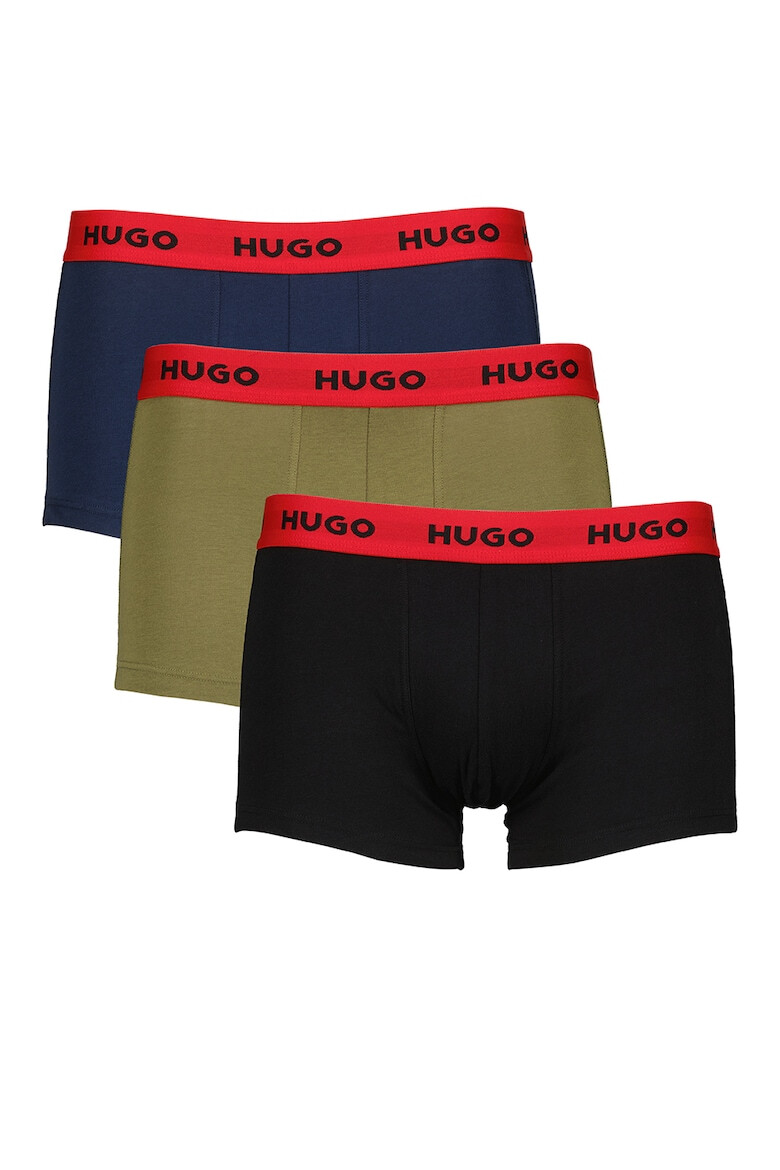 HUGO Set de boxeri cu logo - 3 perechi - Pled.ro