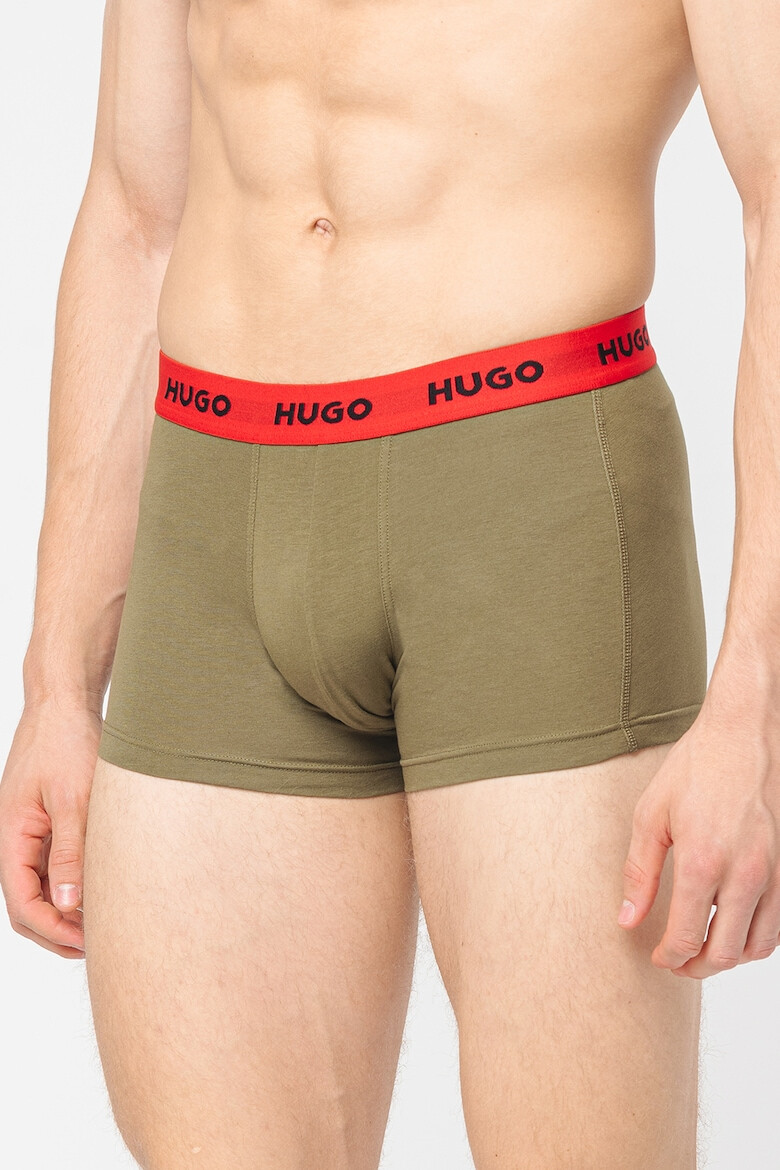 HUGO Set de boxeri cu logo - 3 perechi - Pled.ro